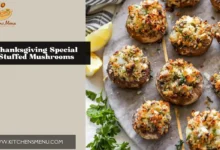 Thanksgiving Special Stuffed Mushrooms - Kitchens Menu